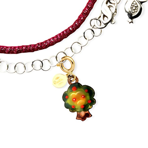 Bracciale/Girocollo con Pendente Albero della Fortuna