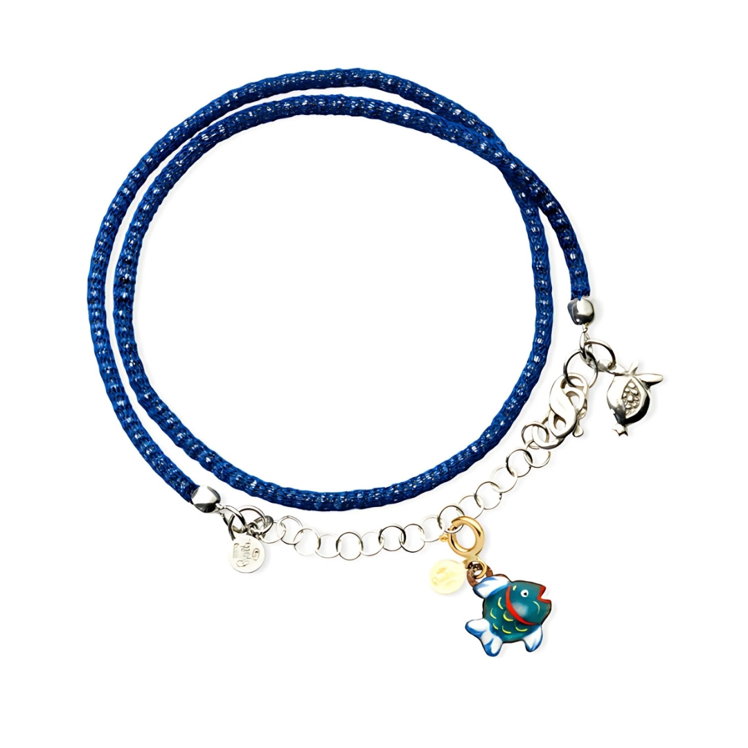 Bracciale/Girocollo con Pendente Pesce Parlante - immagine 2