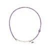 Girocollo/Bracciale Ametista e Argento