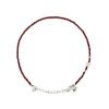 Girocollo/Bracciale Rodolite e Argento
