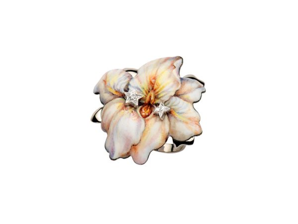 Anello Iris Bianco