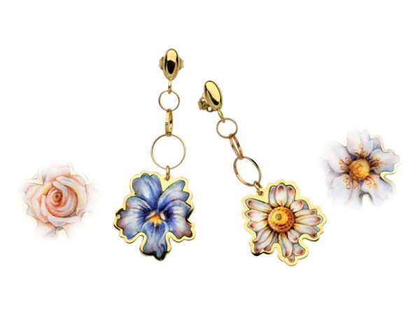 Orecchini Fiori di Giano