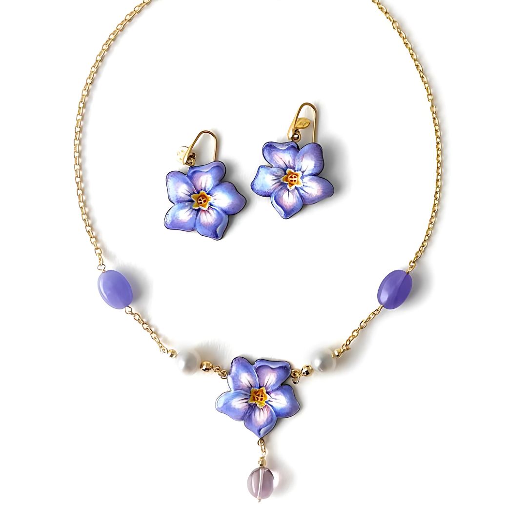 Parure Pervinca - immagine 2