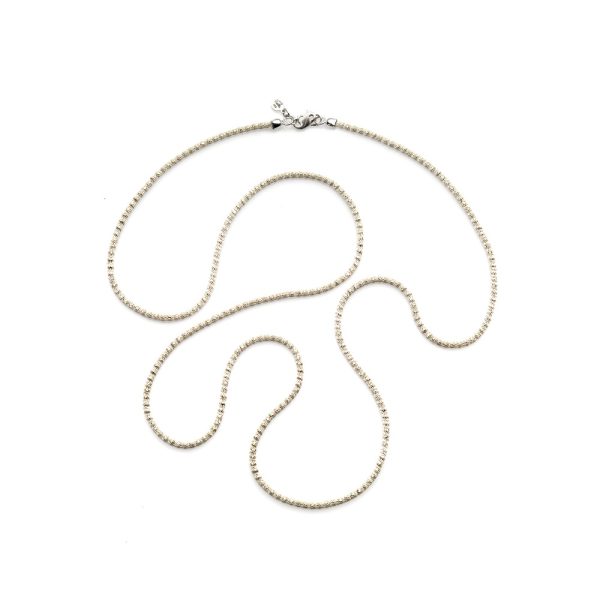 Collana lunga colorata ARGENTO