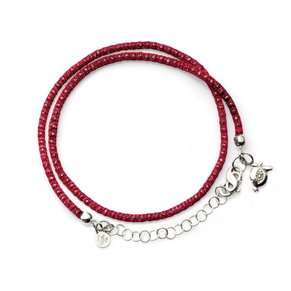 Girocollo/Bracciale colorato ROSSO