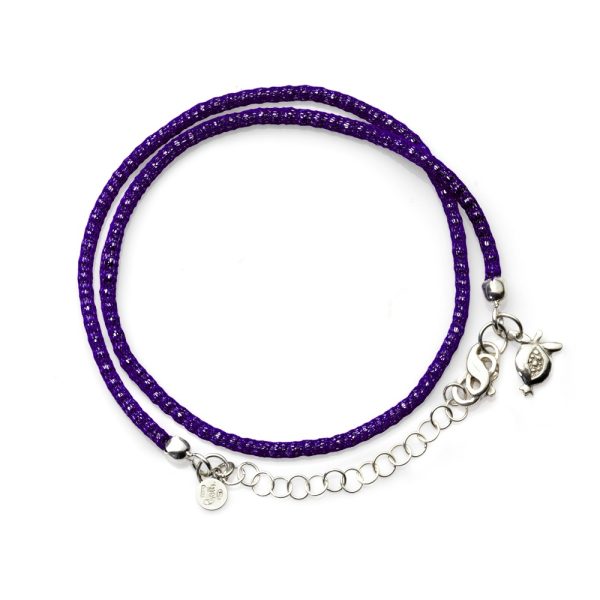 Bracciale colorato VIOLA