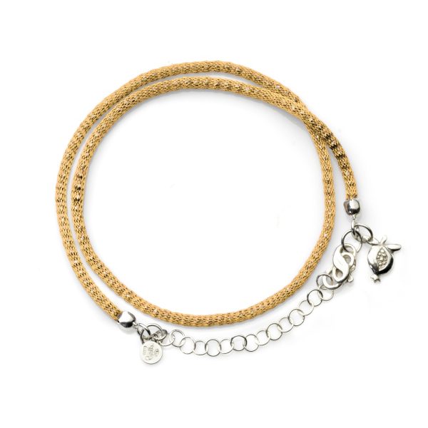 Girocollo/Bracciale colorato ORO